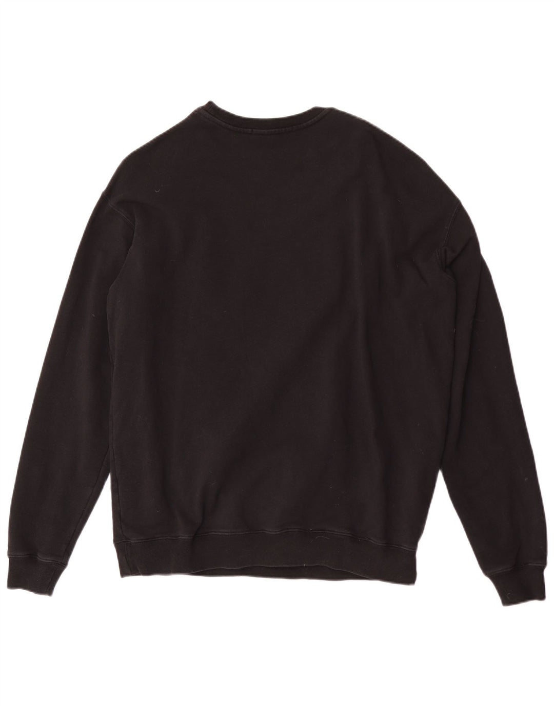 MSGM Homme Milano Graphic Sweatshirt Jumper Large Noir Coton