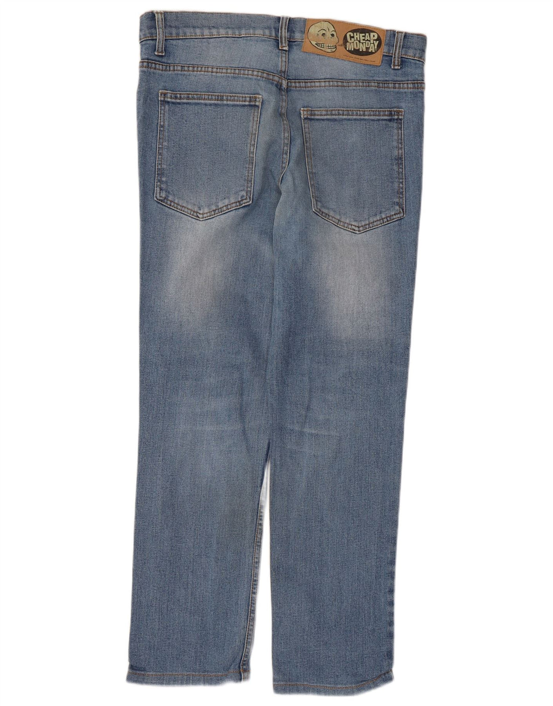 Cheap Monday Jean Droit W36 L27 Homme Bleu Coton
