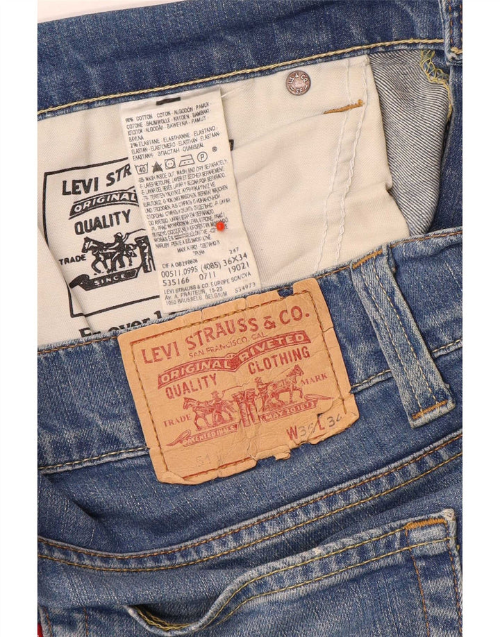 Levi's Jean Slim 511 Homme Bleu W35 L31 Coton
