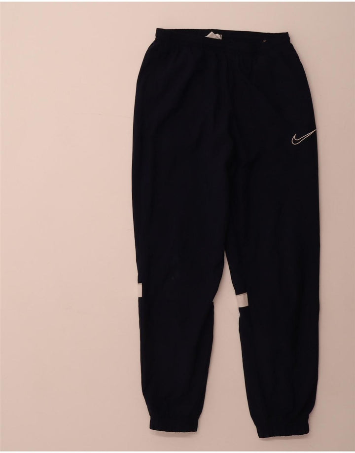 NIKE Pantalon de survêtement Dri Fit pour homme, petit, bleu marine, polyester