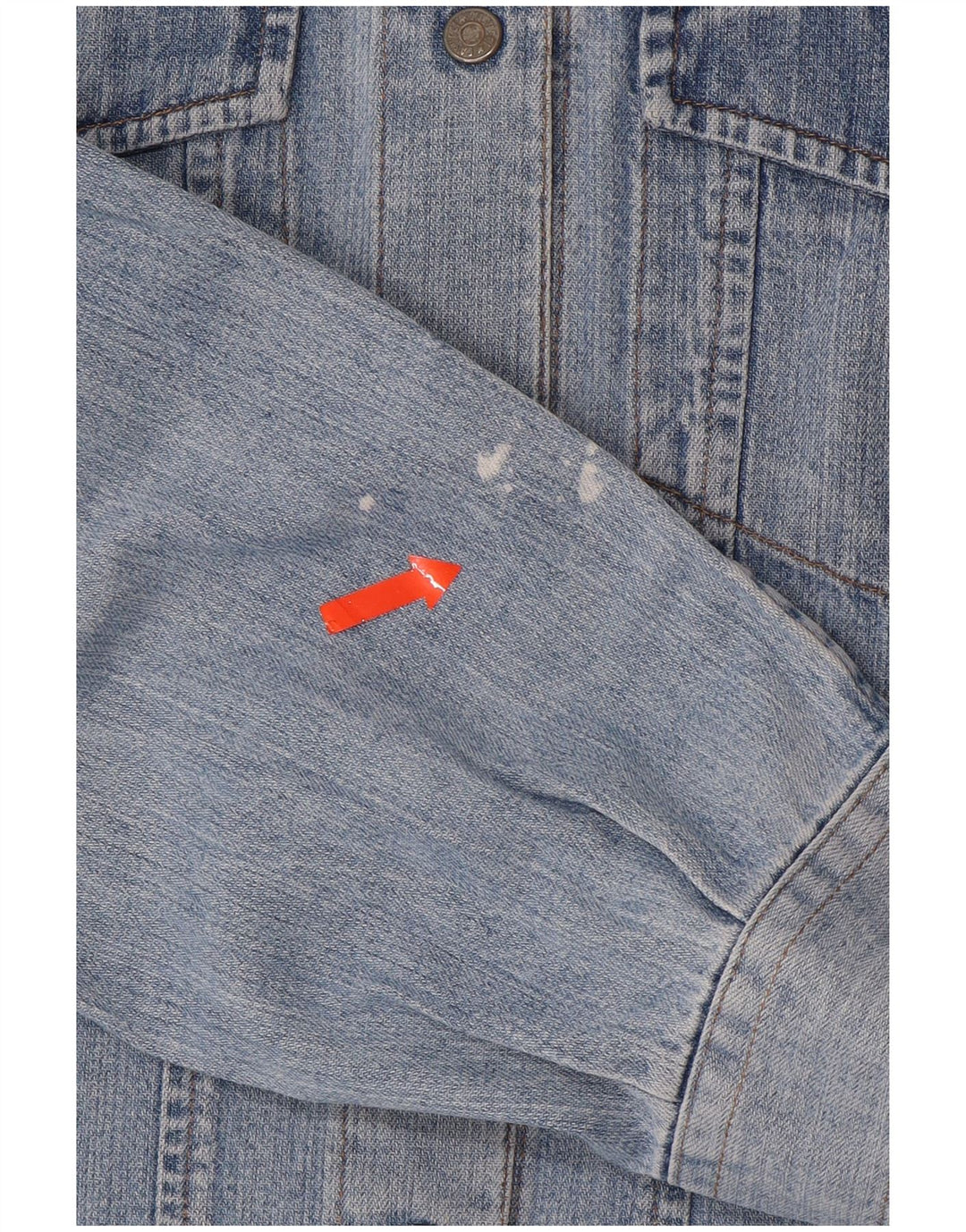 CASUCCI Chemise en Jean Femme UK 18 XL Bleu Coton