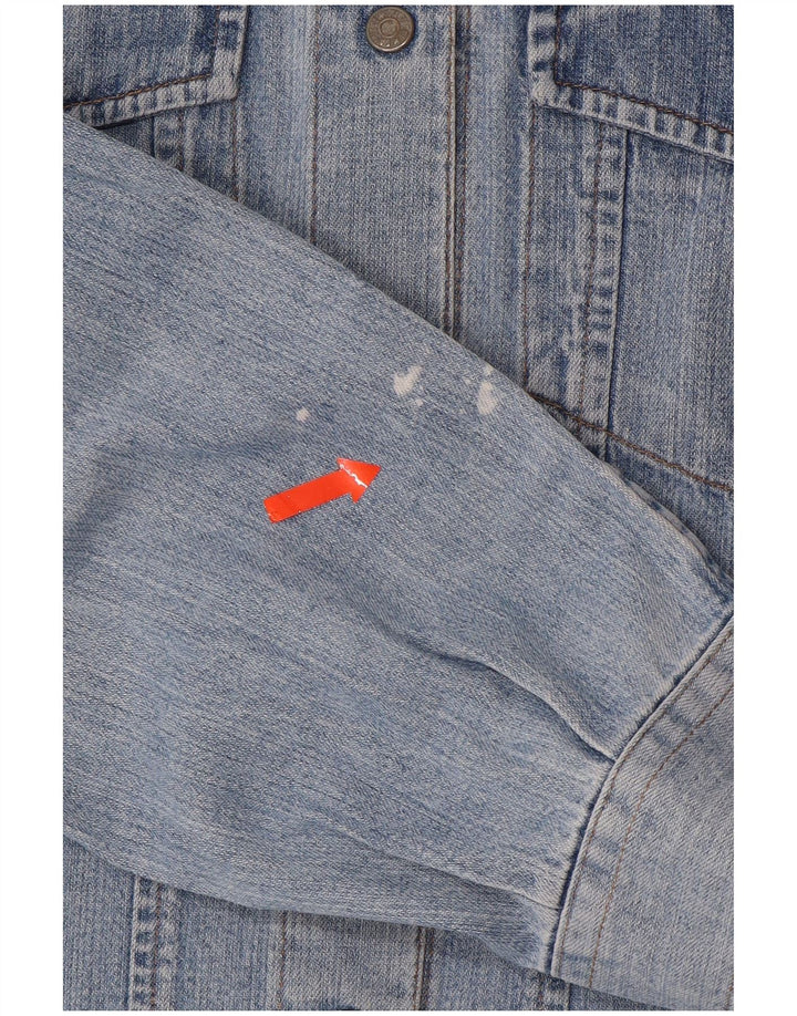 CASUCCI Chemise en Jean Femme UK 18 XL Bleu Coton