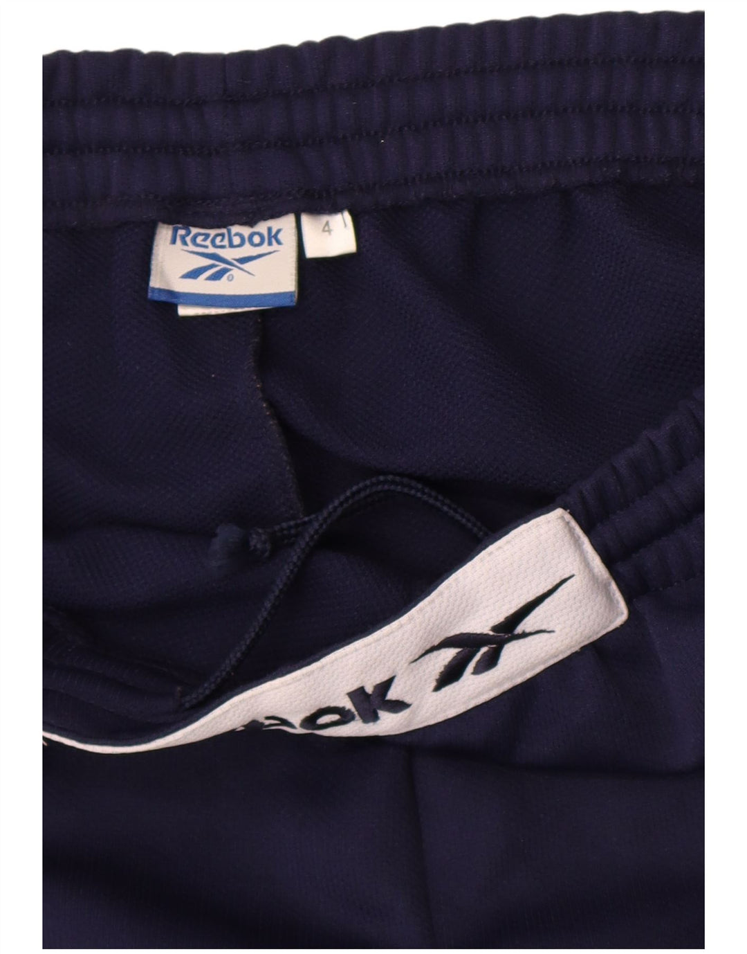 Reebok Pantalon de Survêtement Graphique Homme Large Bleu Marine Polyester