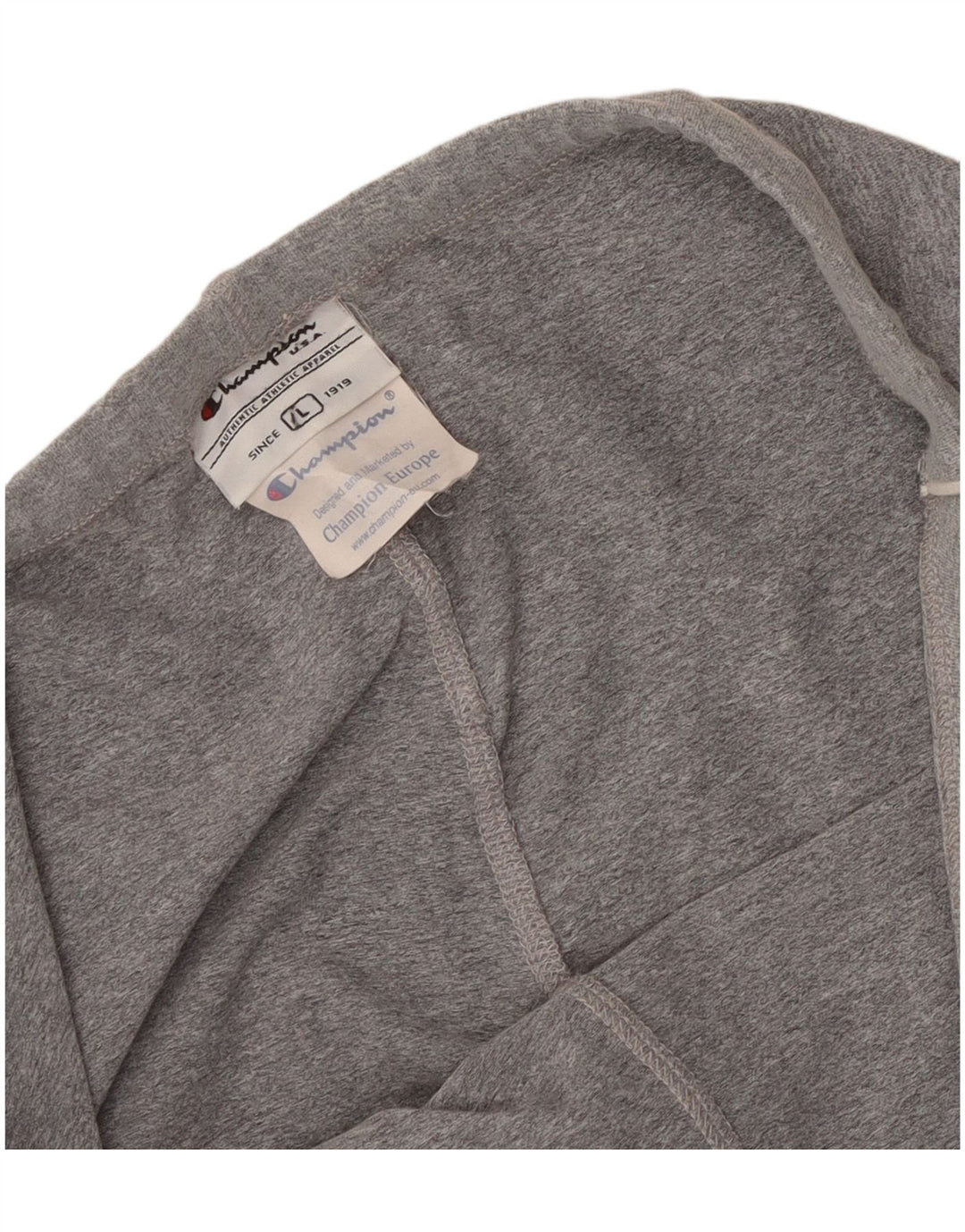 Champion Pantalon De Survêtement Femme UK 16 Large Gris Moucheté Polyamide