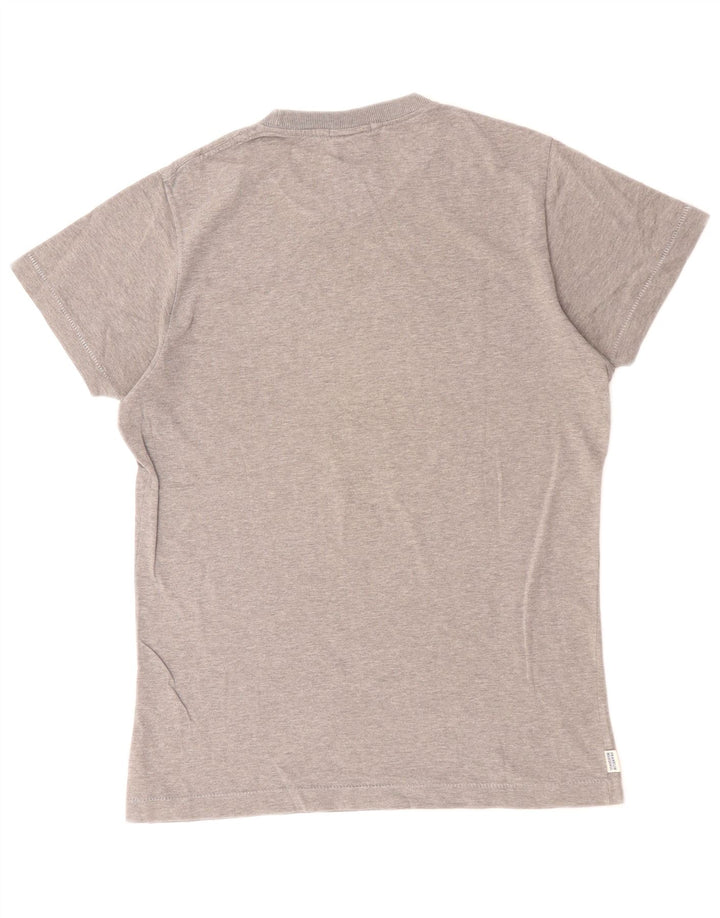 FRANKLIN & MARSHALL T-shirt graphique classique pour hommes, petit, gris, coton