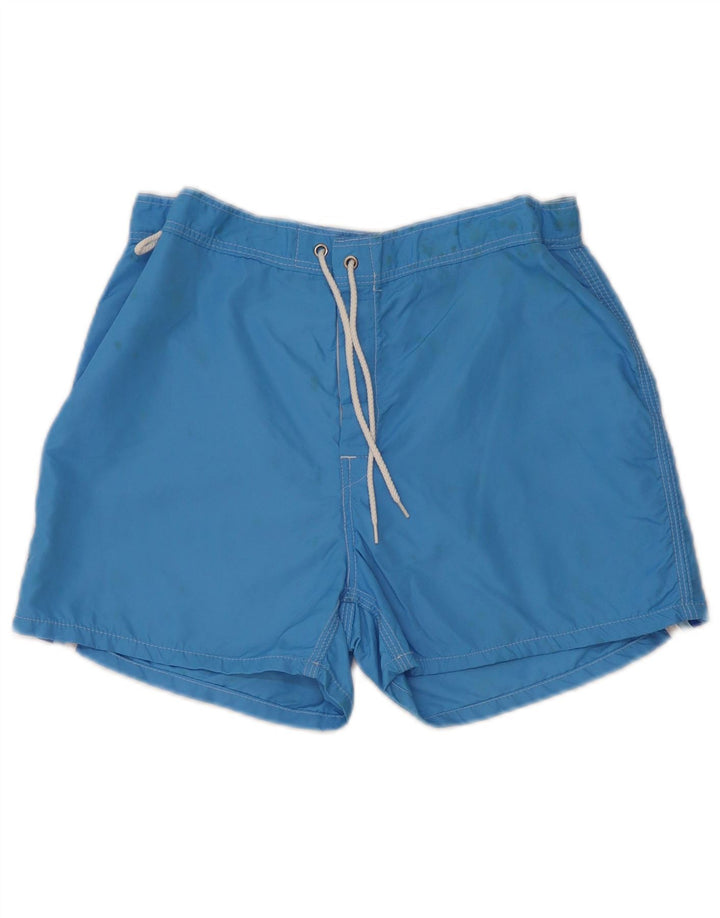 Sundek Short de Bain Homme Nylon Rayé Bleu Moyen