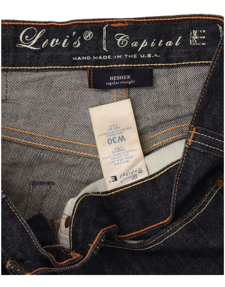Levi's Jean Droit Femme W30 L31 Bleu Marine Coton