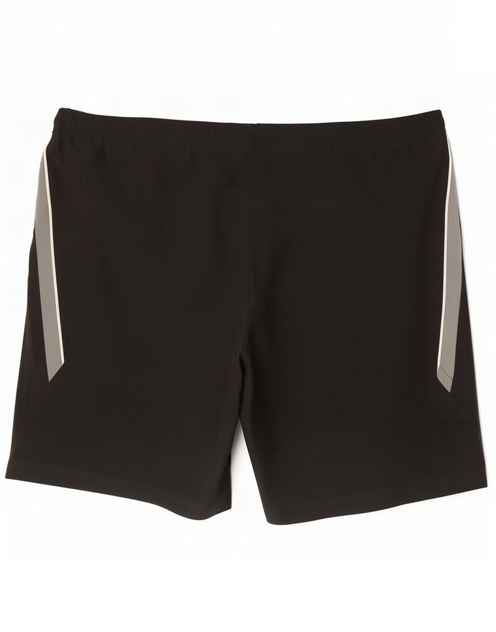 Reebok Short de sport pour homme 2XL Gris Colorblock Polyester