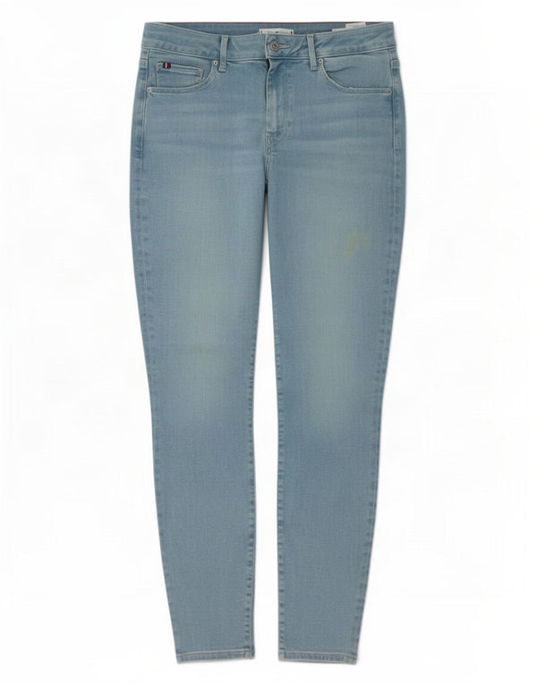Tommy Hilfiger Womens Harlem Ultra High-Rise Skinny Jeans W31 L30 Blue