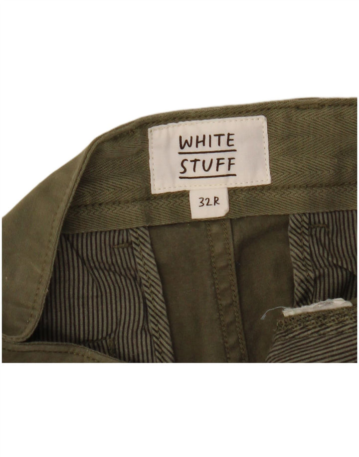 Short Chino Homme White Stuff W32 Kaki Moyen