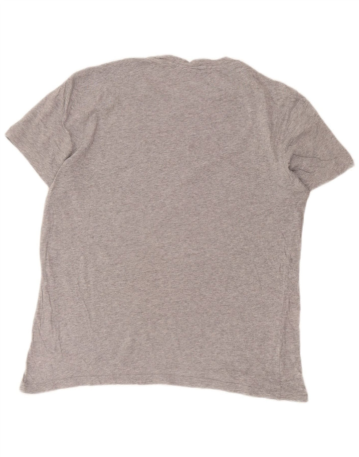 Champion T-Shirt Graphique Rochester Homme Gris Moyen Chiné Coton