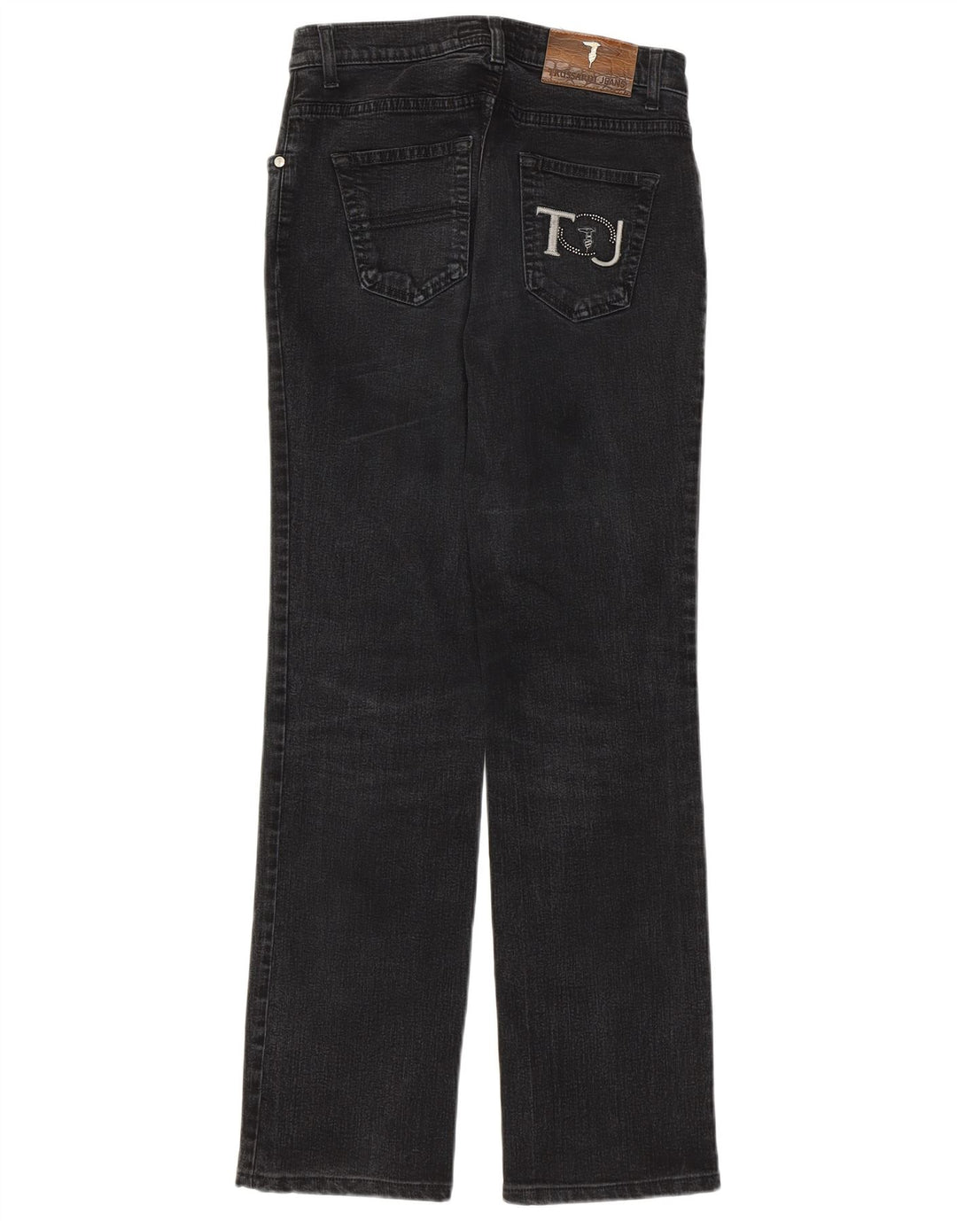 Trussardi Femme Jean Droit W26 L29 Gris