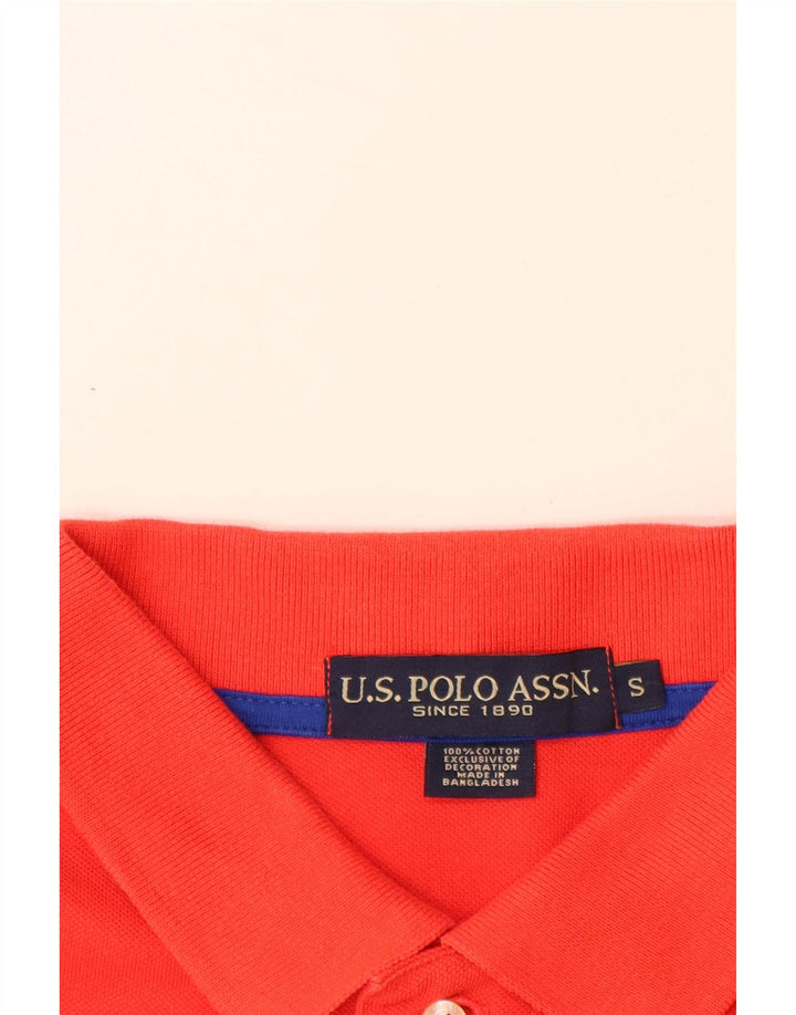 POLO AMÉRICAIN ASSN. Polo Graphique Homme Petit Coton Rouge