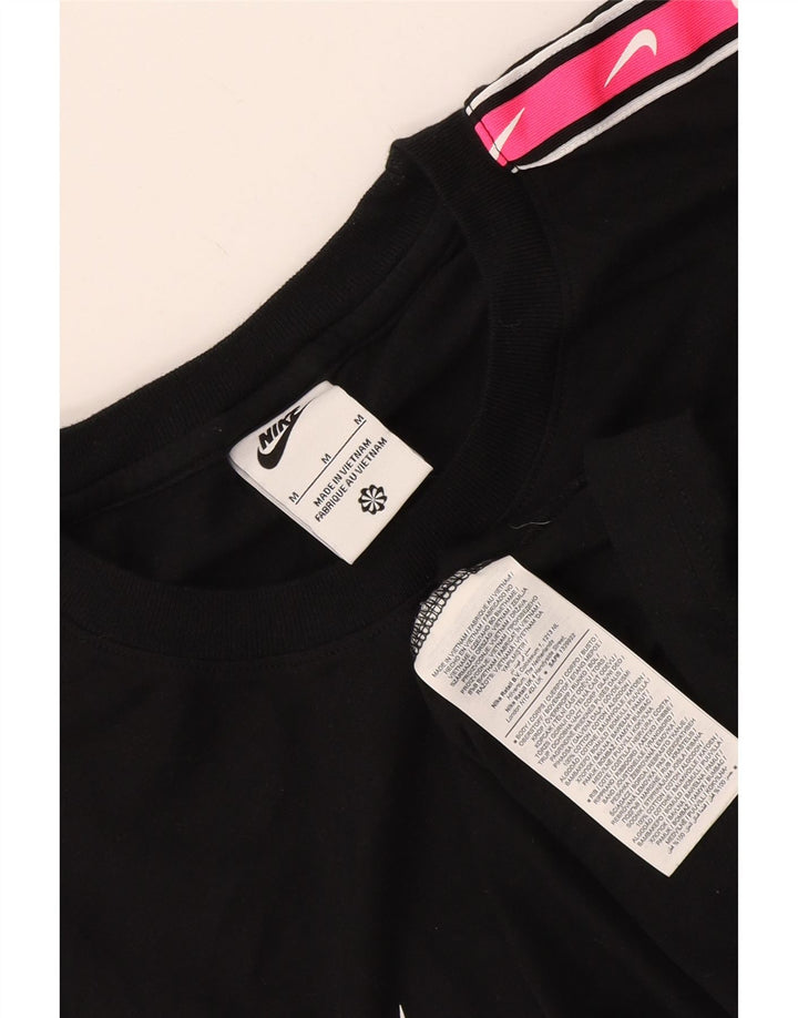 Nike T-shirt graphique en coton color block noir moyen pour homme