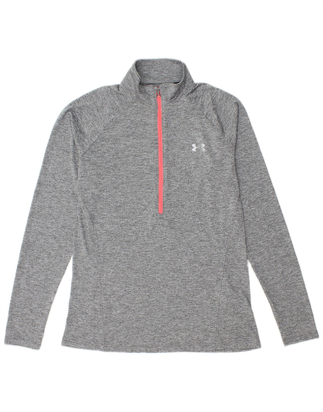 Under Armour Haut de survêtement Heat Gear pour femme UK 14 Large Gris