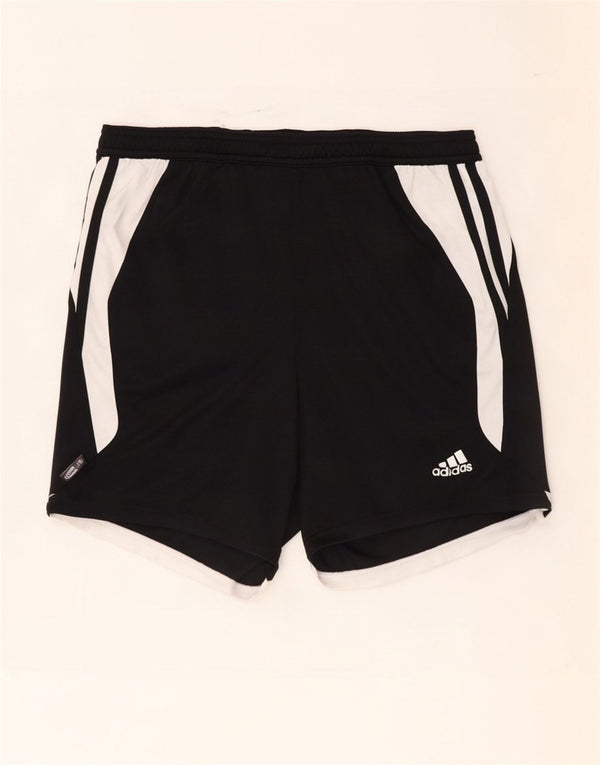 Adidas Short de sport Climalite Homme Noir Moyen Polyester Colorblock
