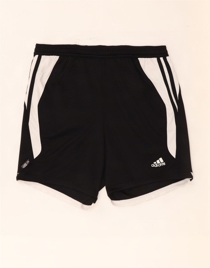 Adidas Short de sport Climalite Homme Noir Moyen Polyester Colorblock