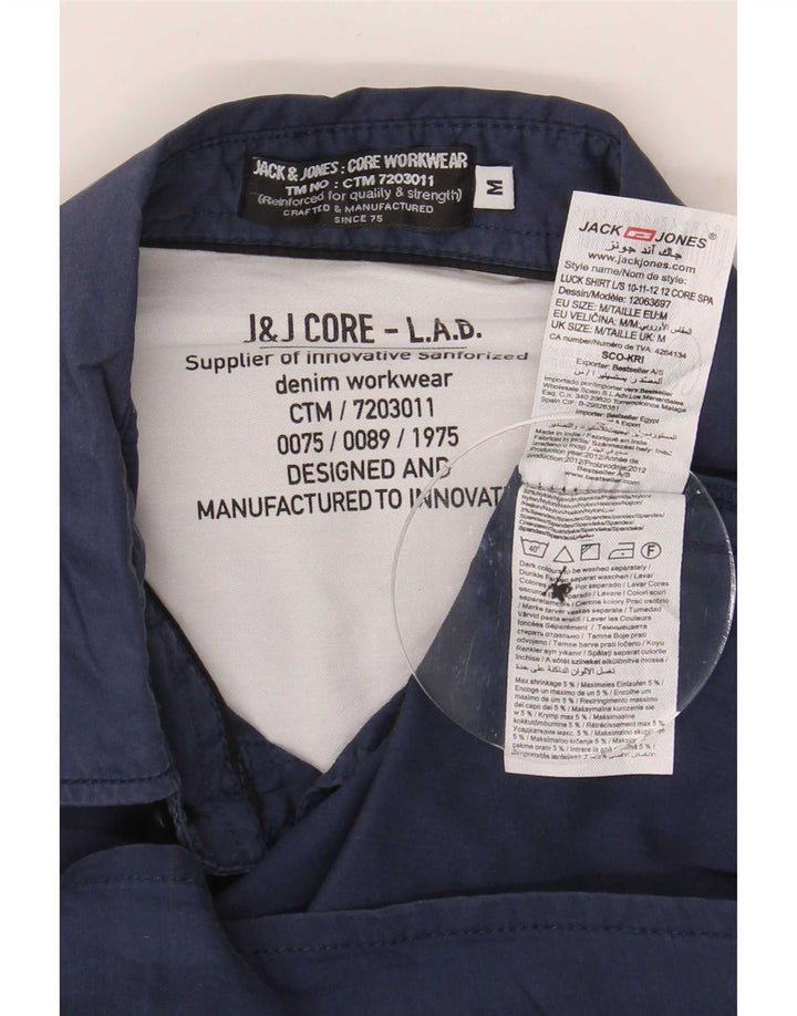 Jack & Jones Chemise Homme Bleu Marine Moyen Nylon