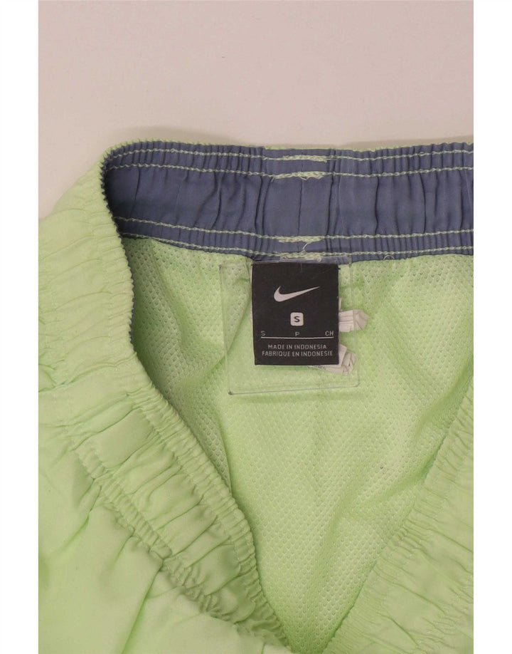 Nike Short de sport pour homme Petit Vert Polyester Sports