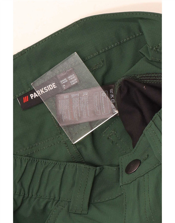 Parkside Short Cargo Homme Petit W29 Vert Élasthanne