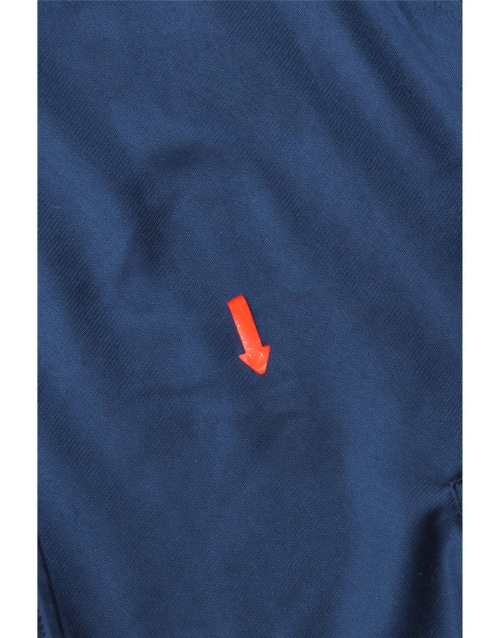 Champion Veste de Survêtement Graphique Homme Bleu Marine Moyen Polyester