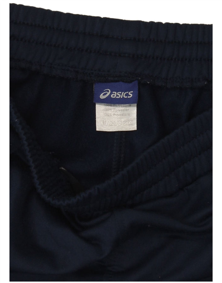 Asics Pantalon de survêtement homme XL bleu marine polyester