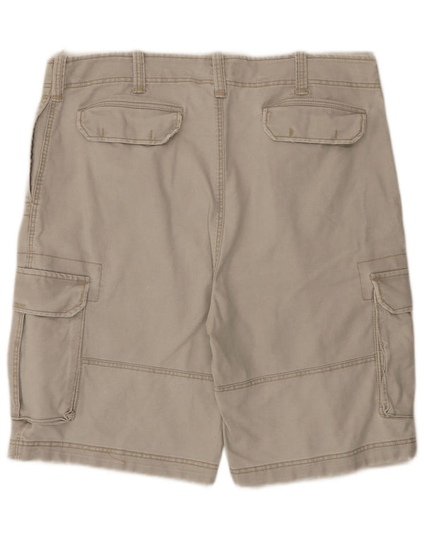 Short Cargo Vintage Homme 2XL W42 Coton Gris