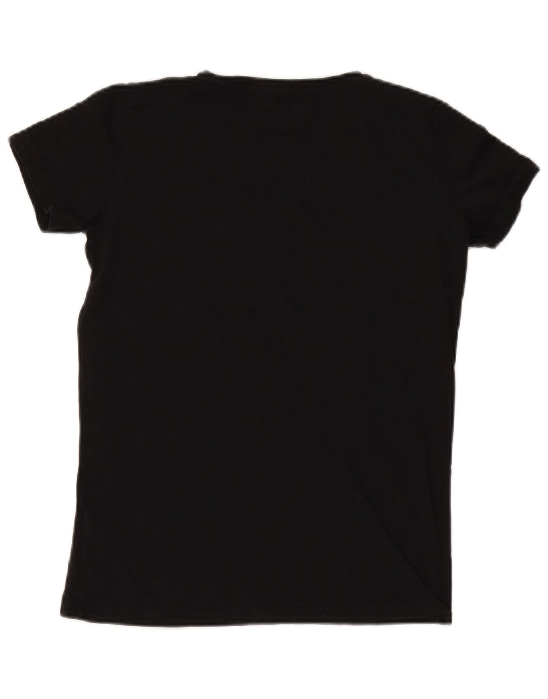 TRUSSARDI JEANS T-Shirt Graphique Oversize Femme UK 2 2XS Noir