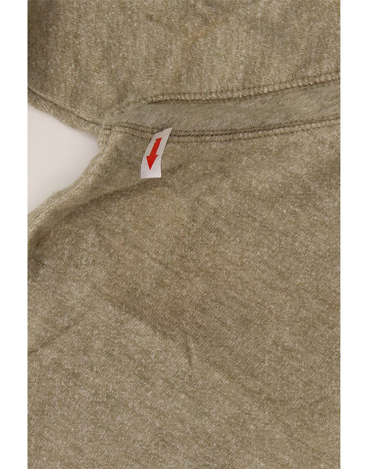 Reebok Sweat-shirt surdimensionné pour femme UK 18 XL Kaki Moucheté Coton