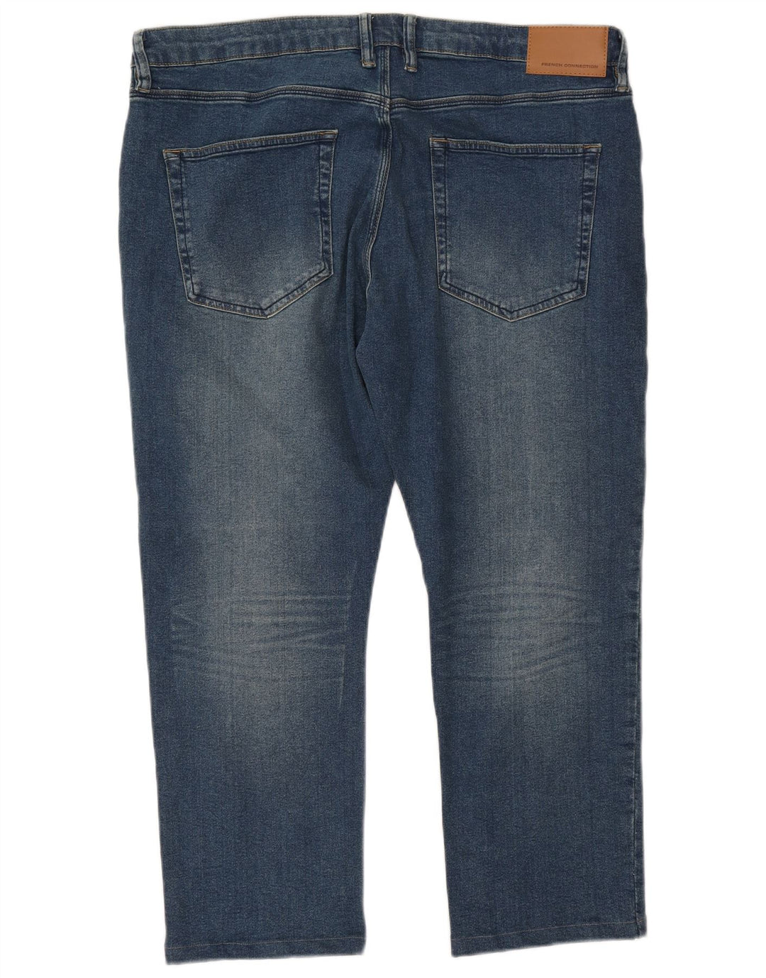 French Connection Jean Slim Homme W38 L25 Bleu Coton