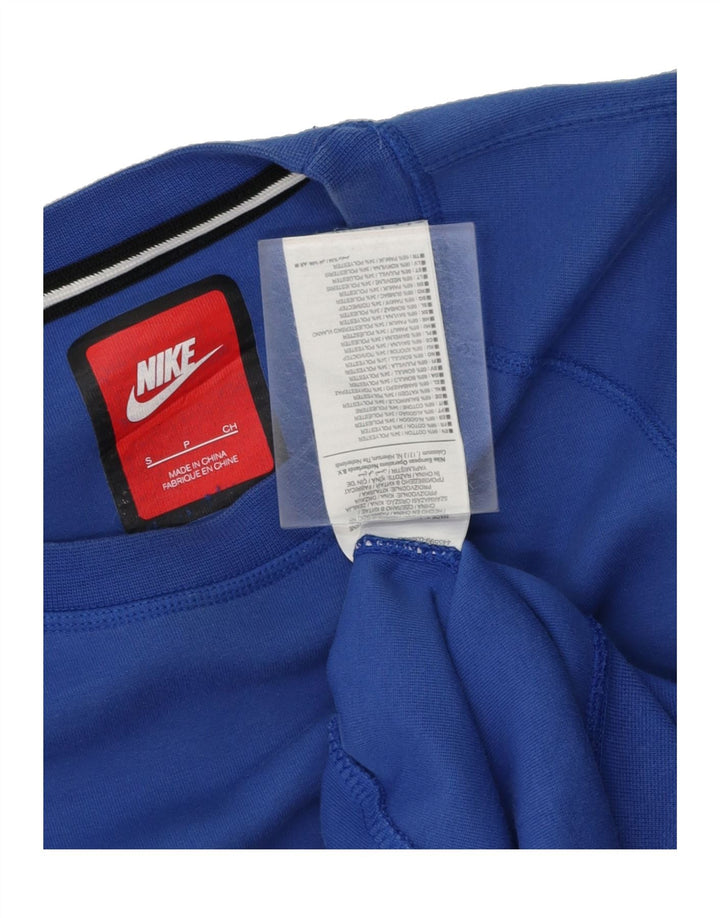 NIKE Mens Sweatshirt Jumper Small Blue Cotton Vintage Nike and Second-Hand Nike from Messina Hembry 
