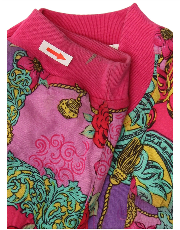 Marks & Spencer Veste Bomber St. Michael Fille 13-14 Ans Rose Floral