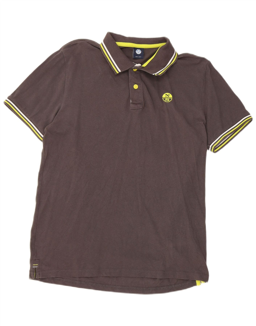North Sails Polo Homme Gris Moyen Coton