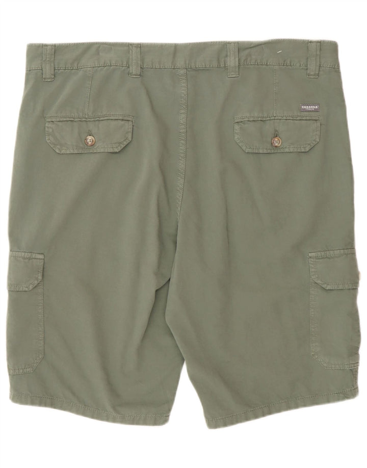 Carrera Short Cargo Homme IT 52 XL W36 Vert Coton