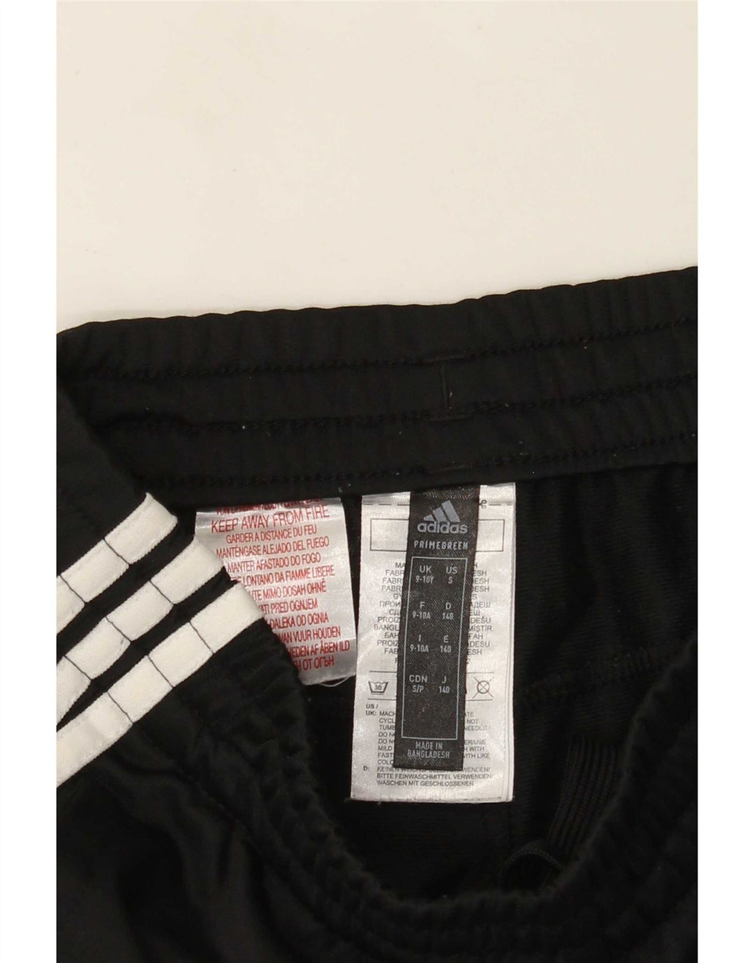 Pantalon de survêtement Adidas garçon 9-10 ans noir polyester