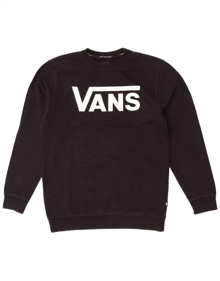 Vans Sweat-shirt graphique pour hommes, grand coton noir