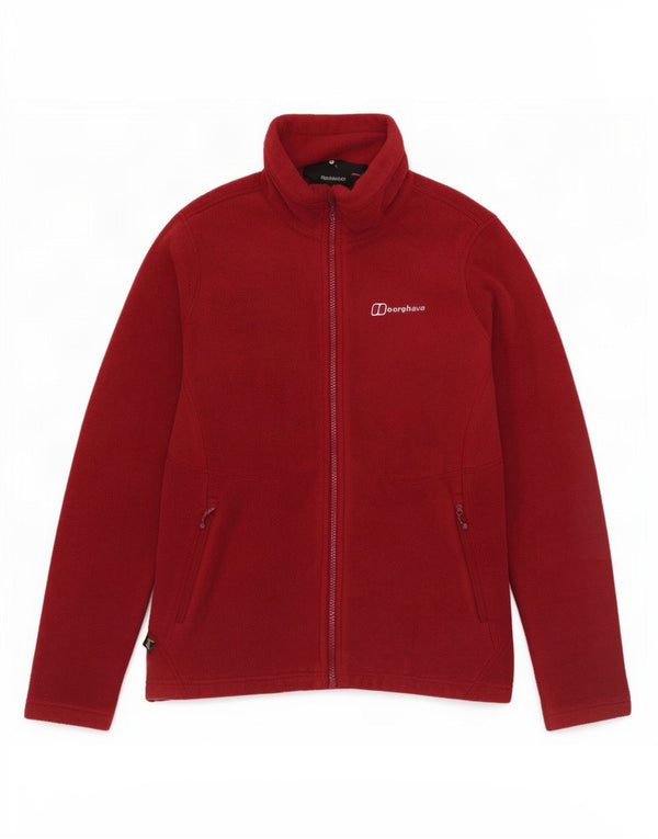 Berghaus Veste polaire doublure pour femme UK 12 Polyester bordeaux moyen