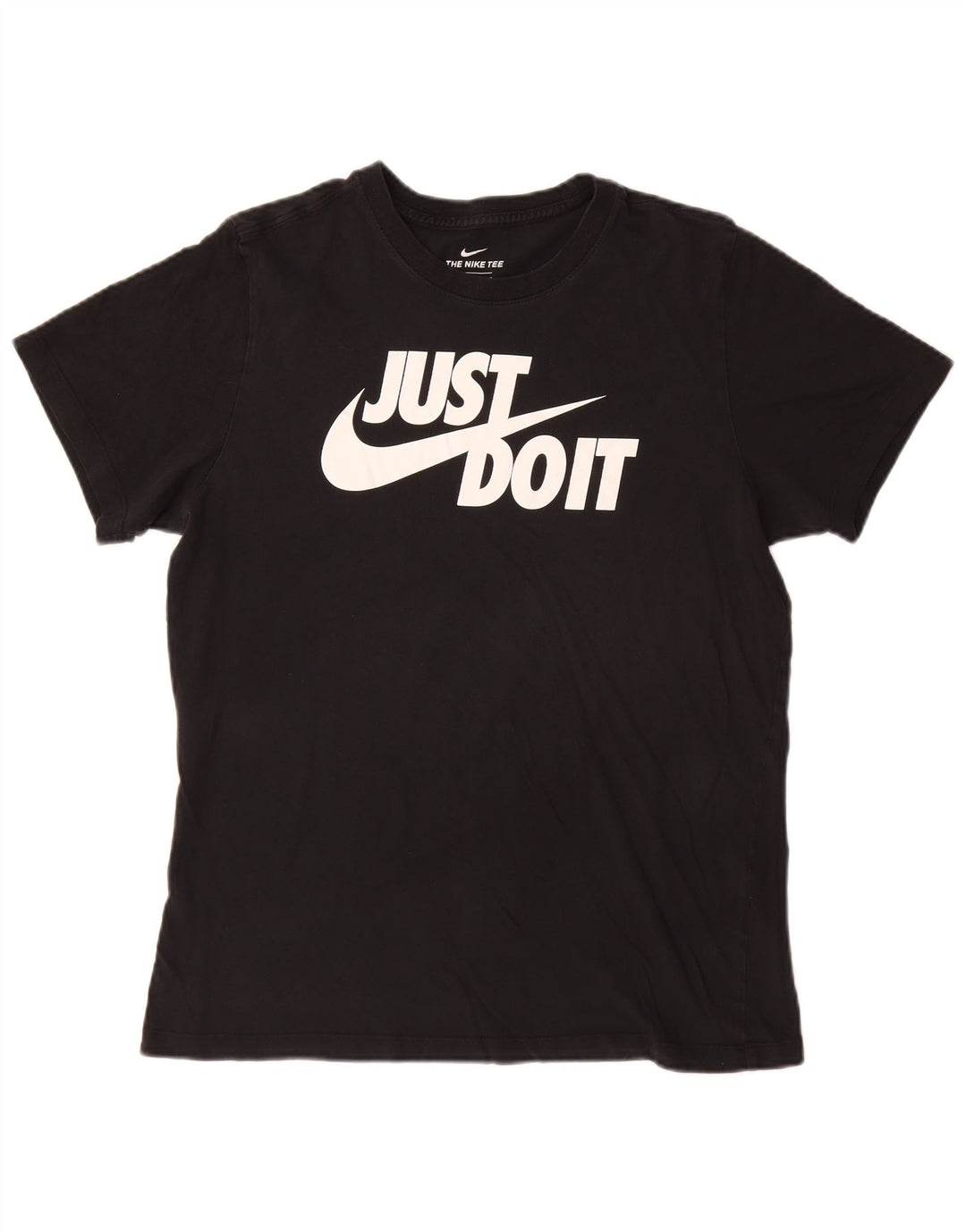 Nike T-shirt graphique pour homme en coton noir Taille L