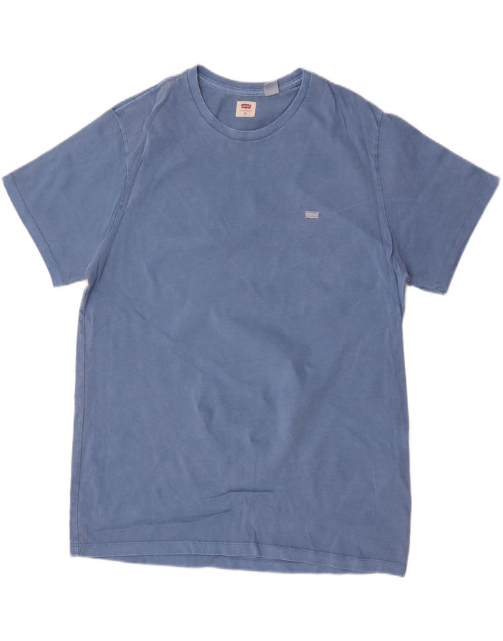 Levi's T-Shirt Top XL Homme Bleu Coton