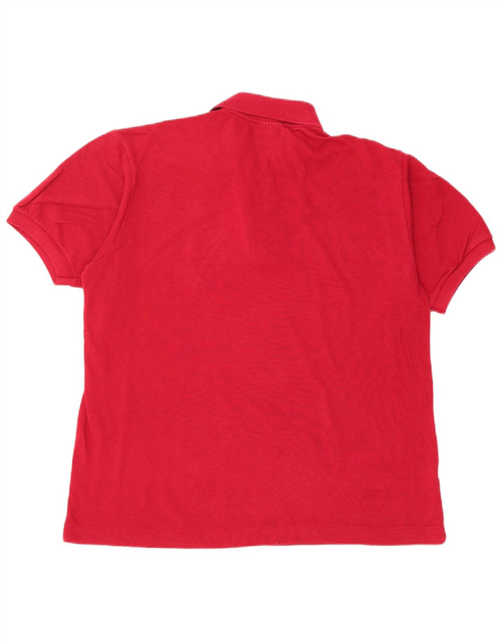 LACOSTE Polo Homme Taille 5 Grand Coton Rouge