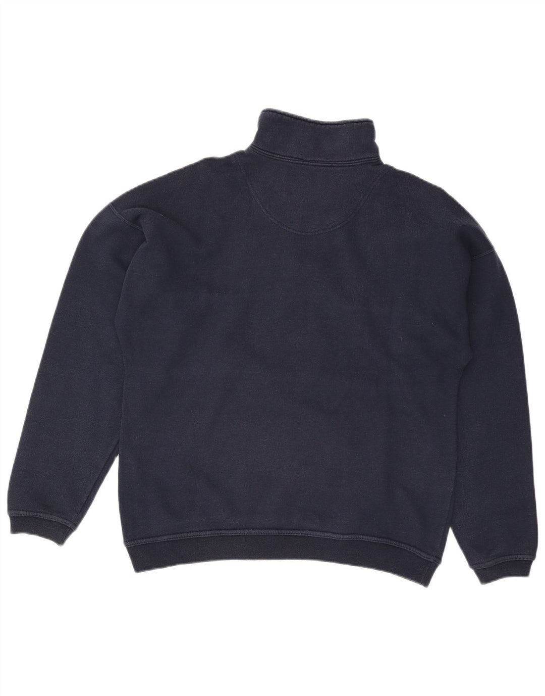 CHAMPION Sweat-Shirt Col Zippé Homme Bleu Marine Moyen Colourblock