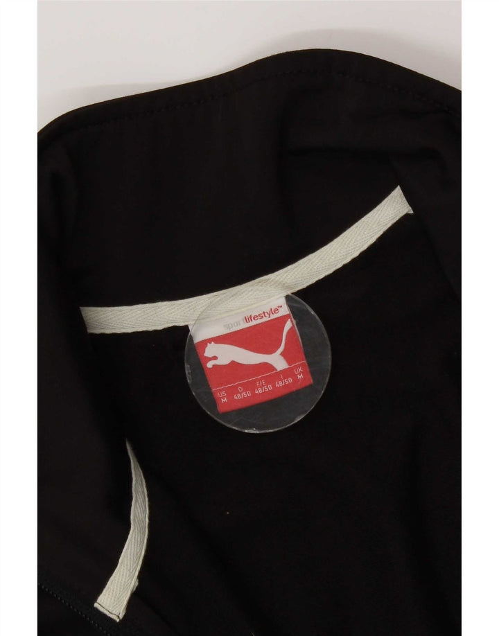 Puma Veste de Survêtement Homme Noir Medium Colourblock