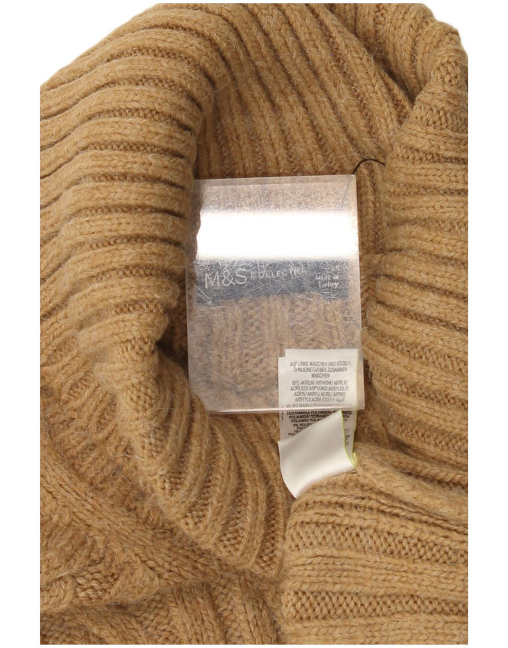 MARKS & SPENCER Débardeur surdimensionné pour femme UK 6 XS Acrylique Beige