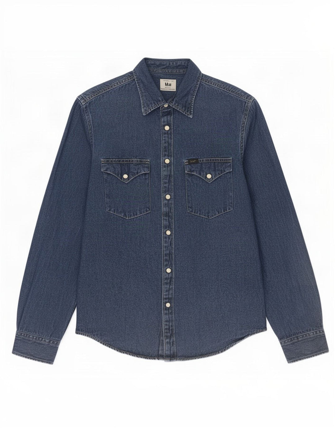 Lee Chemise En Jean Petit Bleu Homme