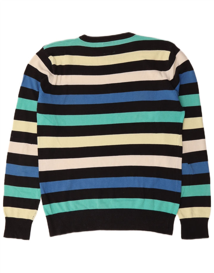 Jack & Jones Pull Col Ras Du Cou Rayé Multicolore Moyen Homme