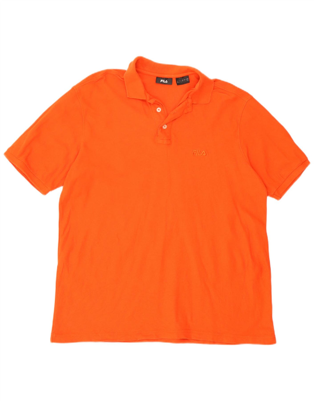Fila Polo Homme Grand Orange Coton