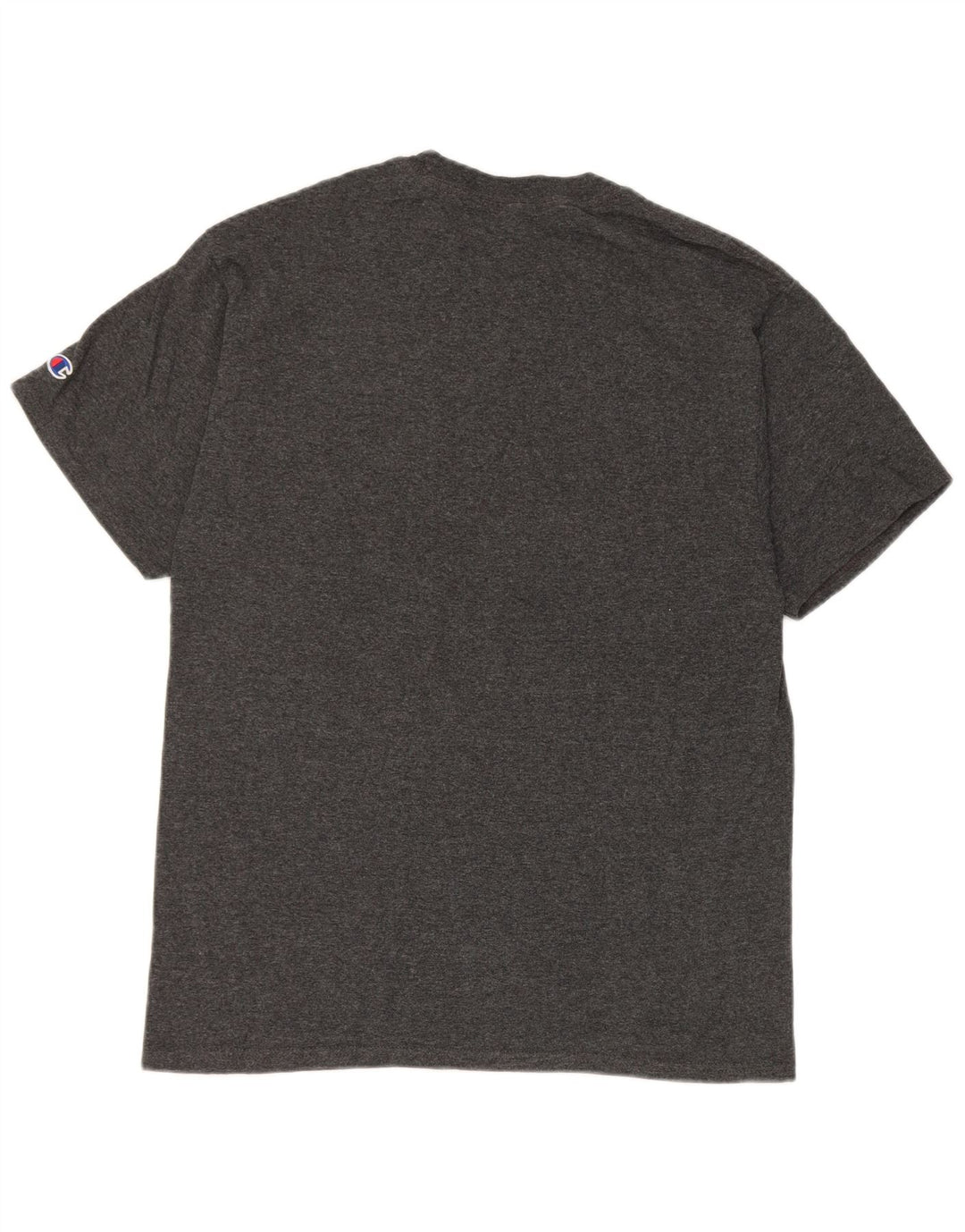Champion T-Shirt Graphique George Fox University Homme Gris Moyen Coton