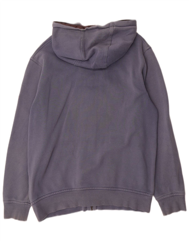 Timberland Sweat à Capuche Zippé Graphic Regular Fit Homme Bleu Marine Moyen