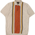 Marks & Spencer Polo Homme Grand Gris Rayé Coton