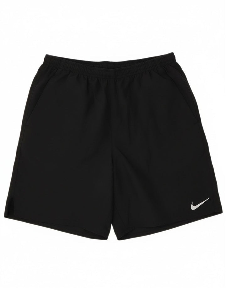 Nike Short de sport Dri Fit pour homme en polyester noir moyen